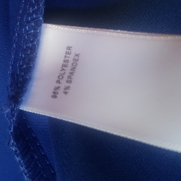 Ladies Dress " Just Taylor " Size 8 Royal Blue. "New Without Tags" - Picture 7 of 8